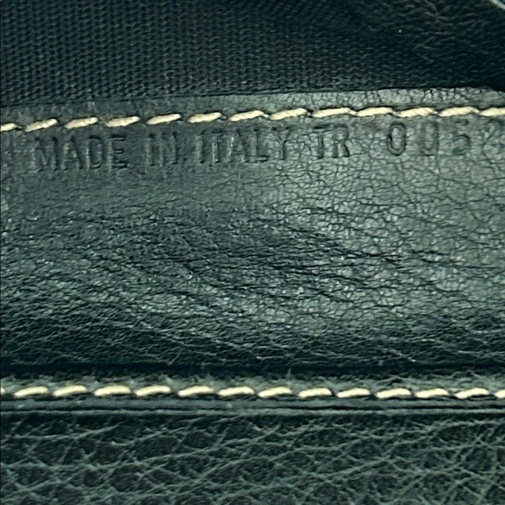 Christian Dior Vintage Saddle Bifold Compact Wallet